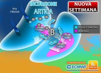 Meteo, freddo e maltempo: ecco dove Meteo, freddo e maltempo: ecco dove