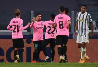Champions, Juve-Barcellona 2-0: decidono Dembelè e Messi