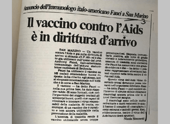 Professor Simonetti: Sul vaccino anti-Covid annunciato da Fauci sono ottimista Professor Simonetti: Sul vaccino anti-Covid annunciato da Fauci sono ottimista