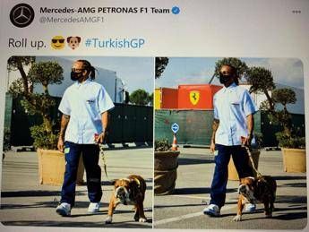Mercedes-Ferrari, botta e risposta piccato su Hamilton Mercedes-Ferrari, botta e risposta piccato su Hamilton