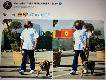 Mercedes-Ferrari, botta e risposta piccato su Hamilton