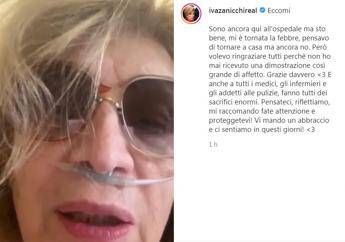 Iva Zanicchi: Ancora in ospedale, mi è tornata febbre e ho polmonite