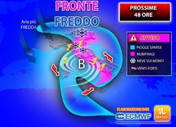 Tornano piogge, temporali e anche neve: cosa succede Tornano piogge, temporali e anche neve: cosa succede