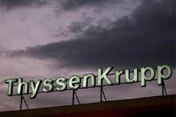 Thyssenkrupp taglia 11mila posti di lavoro Thyssenkrupp taglia 11mila posti di lavoro