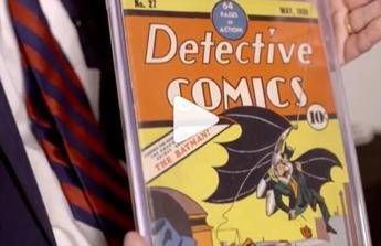 Batman, prezzo record 1,5 mln dollari per primo albo Batman, prezzo record 1,5 mln dollari per primo albo