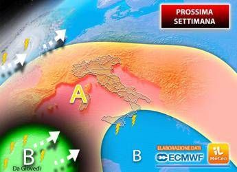 Freddo e pioggia settimana 23-29 novembre, ecco dove