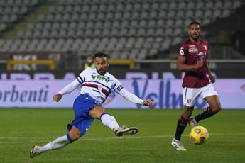 Serie A, pareggio tra Torino e Sampdoria: finisce 2-2