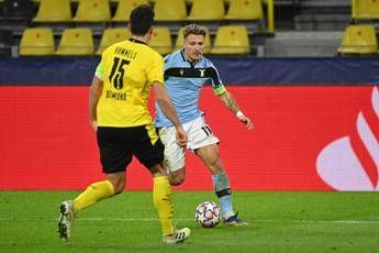 Champions, Borussia-Lazio 1-1: rimonta Immobile Champions, Borussia-Lazio 1-1: rimonta Immobile