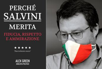 'Perché Salvini merita fiducia', libro da 110 pagine bianche best seller Amazon