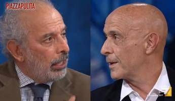 Lerner-Minniti, lo scontro in tv a Piazzapulita Lerner-Minniti, lo scontro in tv a Piazzapulita