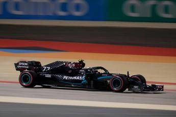 Gp Sakhir, Bottas in pole Gp Sakhir, Bottas in pole