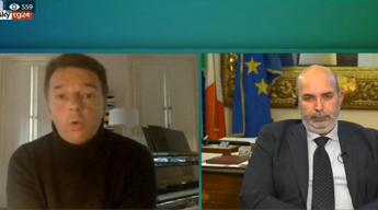 Mes, Renzi-Crimi botta e risposta in tv
