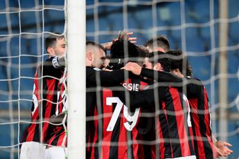 Sampdoria-Milan 1-2, rossoneri primi a +5 sull'Inter
