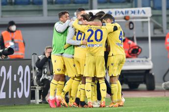 Verona vince per 2 a 1 in casa della Lazio