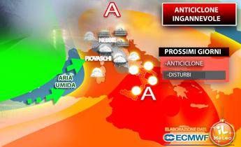 Caldo e nuvole, ecco l'anticiclone che inganna