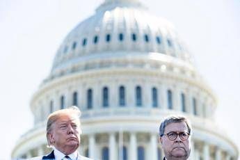 Trump: Barr si è dimesso da capo dipartimento Giustizia Trump: Barr si è dimesso da capo dipartimento Giustizia