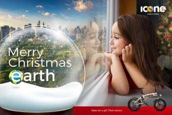 Mobilità, V-ita Group lancia la campagna 'Merry Christmas Earth' Mobilità, V-ita Group lancia la campagna 'Merry Christmas Earth'