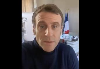 Macron positivo al covid, come sta: il video del presidente