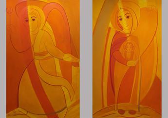 Arte, due nuove opere di Marko Rupnik donate all'ospedale Gemelli Molise