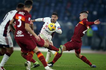 Roma-Cagliari 3-2, giallorossi al terzo posto