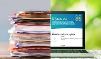 Bolletta web, ecologica e sempre puntuale