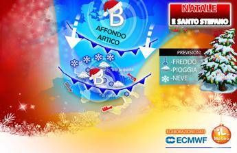 Natale e Santo Stefano con neve fino in pianura: ecco dove Natale e Santo Stefano con neve fino in pianura: ecco dove