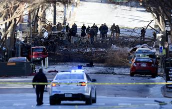 Nashville, esplosione camper: attentatore è morto, identificato