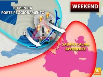 Weekend 2-3 gennaio di pioggia: ecco dove