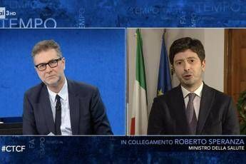 Nuovo Dpcm, Speranza: Servono misure, curva può crescere Nuovo Dpcm, Speranza: Servono misure, curva può crescere