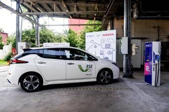 Le auto come 'centrali di energia': al via progetto Nissan, Enel X e Rse Le auto come 'centrali di energia': al via progetto Nissan, Enel X e Rse