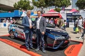 Toyota ed Eni accelerano sulla mobilità a idrogeno Toyota ed Eni accelerano sulla mobilità a idrogeno