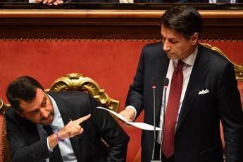 Salvini: Conte ha già scaricato M5S e abbraccia suo Pd Salvini: Conte ha già scaricato M5S e abbraccia suo Pd