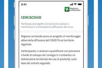 Coronavirus, Regione Lombardia avvia 'CercaCovid' app monitora contagi Coronavirus, Regione Lombardia avvia 'CercaCovid' app monitora contagi