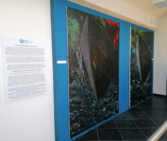 Anvcg a Lampedusa con opere di Pietro Perrone per Giornata della Memoria e dell'Accoglienza Anvcg a Lampedusa con opere di Pietro Perrone per Giornata della Memoria e dell'Accoglienza