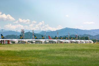 Ryanair, ripresi i voli dall'aeroporto di Bergamo