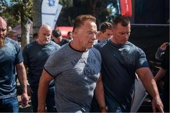 Schwarzenegger aggredito Schwarzenegger aggredito