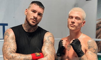 Ben di Benji & Fede sfida pugile 'Toretto' Scardina in palestra Ben di Benji & Fede sfida pugile 'Toretto' Scardina in palestra