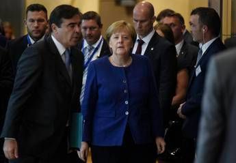 Conte and Merkel holds talks at EU summit Conte and Merkel holds talks at EU summit