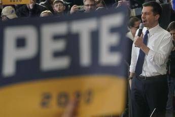 Caucus dem in Iowa, Buttigieg batte Sanders Caucus dem in Iowa, Buttigieg batte Sanders
