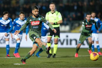 Napoli batte il Brescia 2-1