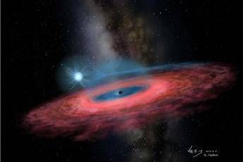 C'è un buco nero mostruoso a 15mila anni luce da noi C'è un buco nero mostruoso a 15mila anni luce da noi