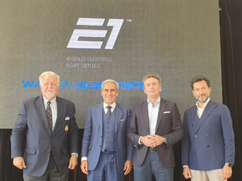 Chiulli e Agag presentano primo Mondiale elettrico di Motonautica