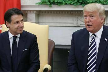 Telefonata Conte-Trump Telefonata Conte-Trump