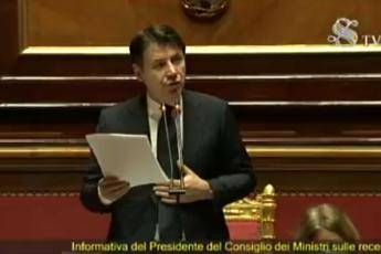 Conte su nuovo decreto: Non inferiore a 50 miliardi Conte su nuovo decreto: Non inferiore a 50 miliardi
