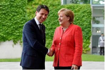 Intesa Conte-Merkel su migranti Intesa Conte-Merkel su migranti