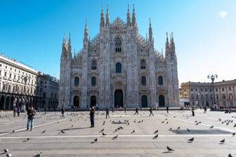 Coronavirus, 'il Duomo simbolo dell'epidemia'