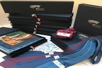 G7, ai leader cravatte e foulard di Talarico G7, ai leader cravatte e foulard di Talarico