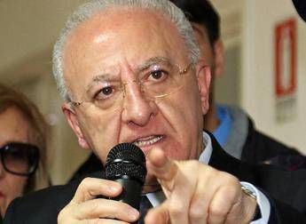 Coronavirus, De Luca: E' il momento di militarizzare l'Italia Coronavirus, De Luca: E' il momento di militarizzare l'Italia