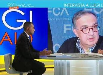 Di Maio: Marchionne? Sinistra vile lo attacca Di Maio: Marchionne? Sinistra vile lo attacca