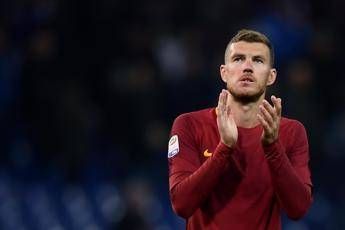 Dzeko salva la Roma Dzeko salva la Roma